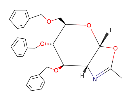 2-methyl-(3,4,6-tri-O-benzyl-1,2-dideoxy-α-D-glucopyrano)-<2,1-d>-2-oxazoline