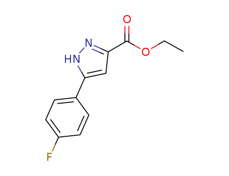 3-(4-FLUOROPHENYL)-1H-PYRAZOLE-5-CARBOXYLIC ACID ETHYL ESTER