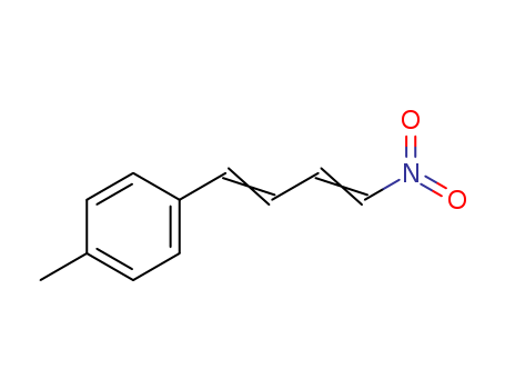 Molecular Structure of 194475-60-0 (Benzene, 1-methyl-4-(4-nitro-1,3-butadienyl)-)