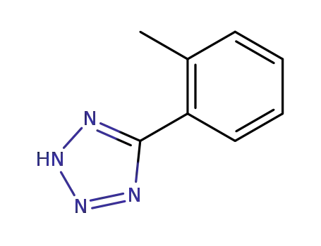 Molecular Structure of 51449-86-6 (5-(2-METHYLPHENYL)-1H-TETRAZOLE)