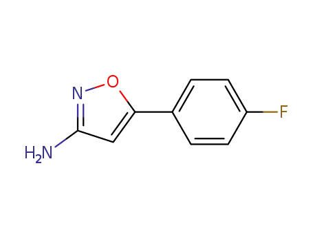 Molecular Structure of 925005-35-2 (3-AMINO-5-(4-FLUOROPHENYL)ISOXAZOLE)