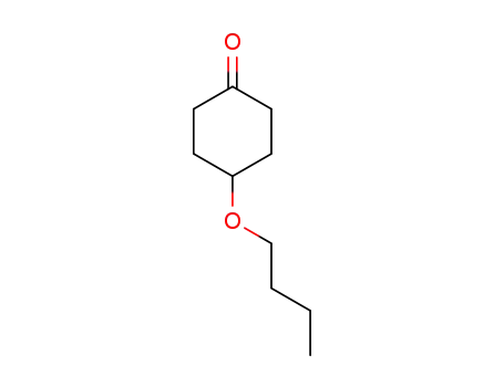Molecular Structure of 66227-44-9 (Cyclohexanone, 4-butoxy-)