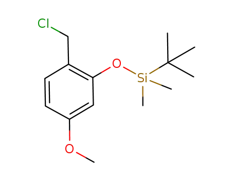 tert-butyl-(2-(chloromethyl)-5-methoxyphenoxy)dimethylsilane