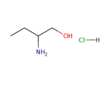 Molecular Structure of 59173-62-5 (1-Butanol, 2-amino-, hydrochloride)