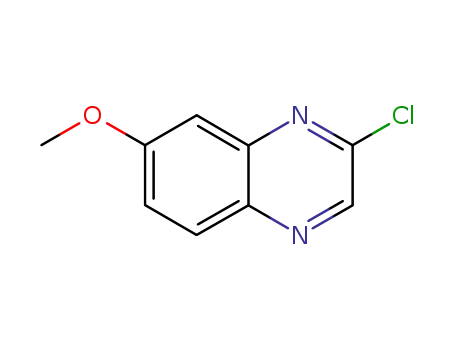 Molecular Structure of 55686-93-6 (2-Chloro-7-methoxyquinoxaline)