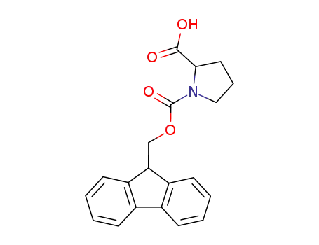 Molecular Structure of 144829-96-9 (FMoc-DL-proline)