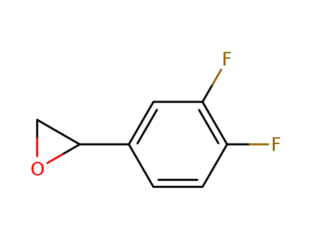 Molecular Structure of 111991-13-0 (2-(3,4-difluorophenyl)oxirane)
