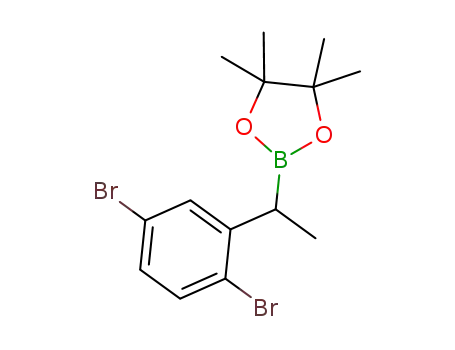 Molecular Structure of 1400742-84-8 (C<sub>14</sub>H<sub>19</sub>BBr<sub>2</sub>O<sub>2</sub>)