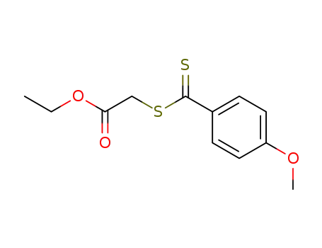 ethyl 2-((4-methoxyphenylcarbonothioyl)thio)acetate
