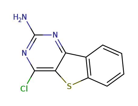 4-Chloro-benzo[4,5]thieno[3,2-d]pyrimidin-2-ylamine