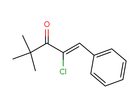 1-Penten-3-one, 2-chloro-4,4-dimethyl-1-phenyl-, (E)-