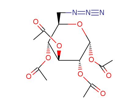 1,2,3,4-Tetra-O-acetyl-6-azido-6-deoxy-a-D-glucopyranose