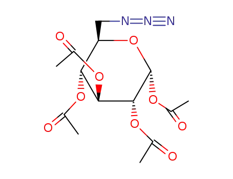1,2,3,4-테트라-O-아세틸-6-아지도-6-데옥시-aD-글루코피라노스