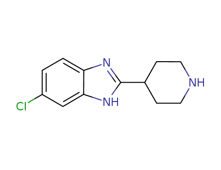 6-CHLORO-2-(PIPERIDIN-4-YL)-1H-BENZO[D]IMIDAZOLE