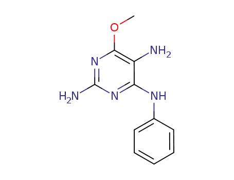 2,4,5-triamino-6-methoxy-N<sup>4</sup>-phenylpyrimidine