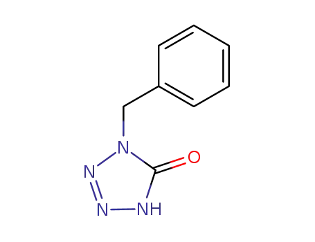 Molecular Structure of 53798-95-1 (1-benzyl-4,5-dihydro-1H-1,2,3,4-tetrazol-5-one)