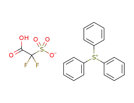 C<sub>2</sub>HF<sub>2</sub>O<sub>5</sub>S<sup>(1-)</sup>*C<sub>18</sub>H<sub>15</sub>S<sup>(1+)</sup>