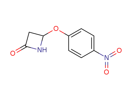 2-Azetidinone, 4-(4-nitrophenoxy)-