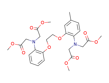 5-Methyl-bis-(2-aminophenoxymethylene)-N,N,N',N'-tetraacetate Methyl Ester