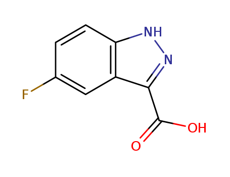 5-Fluoro-3-indazolecarboxylic acid cas no. 1077-96-9 98%