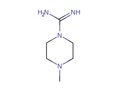 Molecular Structure of 45798-01-4 (1-Piperazinecarboximidamide,4-methyl-(9CI))