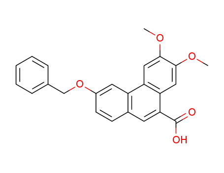 6,7-dimethoxy-3-benzyloxy-9-phenanthrenecarboxylic acid