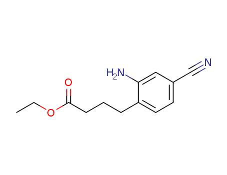 Ethyl 4-(2-amino-4-cyanophenyl)butanoate