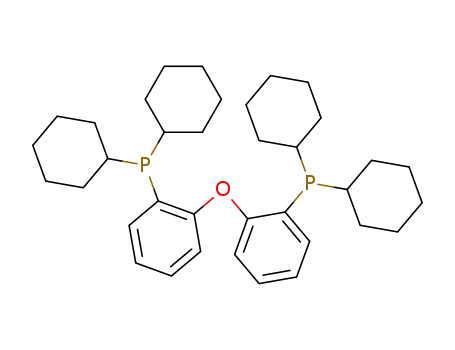 Molecular Structure of 434336-16-0 (Bis(2-dicyclohexylphosphinophenyl)ether, 98%)