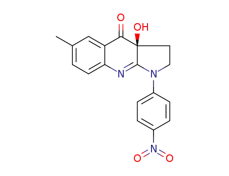 (S)-3a-hydroxy-6-methyl-1-(4-nitrophenyl)-2,3,3a,4-tetrahydro-1H-pyrrolo[2,3-b]quinolin-4-one