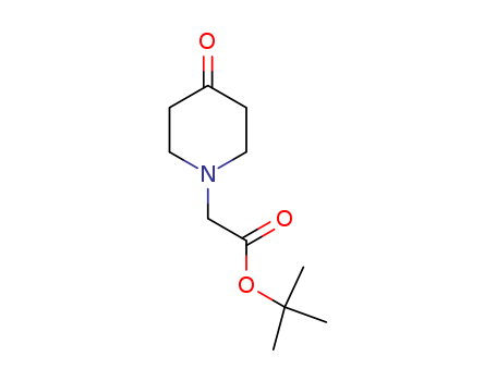 1-Piperidineaceticacid, 4-oxo-, 1,1-dimethylethyl ester                                                                                                                                                 
