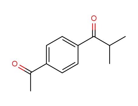 Molecular Structure of 103931-20-0 (4-ISOBUTYRYLACETOPHENONE)