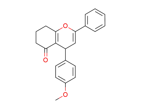 2-Phenyl-4-(4-methoxyphenyl)-5-oxo-5,6,7,8-tetrahydro-4H-chromene