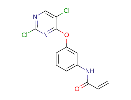 N-(3-((2,5-dichloropyrimidin-4-yl)oxy)phenyl)acrylamide