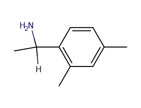 Molecular Structure of 102877-07-6 (1-(2,4-DIMETHYL-PHENYL)-ETHYLAMINE)