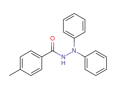 Molecular Structure of 49829-82-5 (4-methyl-N',N'-diphenylbenzohydrazide)