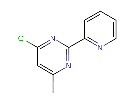 4-Chloro-6-methyl-2-(2-pyridinyl)pyrimidine 77168-31-1