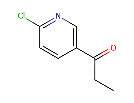 Molecular Structure of 872088-03-4 (1-(6-CHLOROPYRIDIN-3-YL)PROPAN-1-ONE)