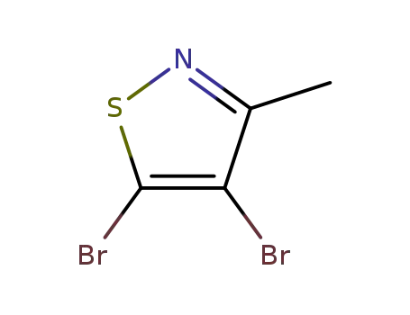Molecular Structure of 1732-55-4 (Isothiazole, 4,5-dibromo-3-methyl-)