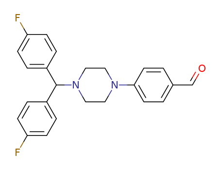 4-{4-[Bis(4-fluorophenyl)Methyl]piperazin-1-yl}benzaldehyde