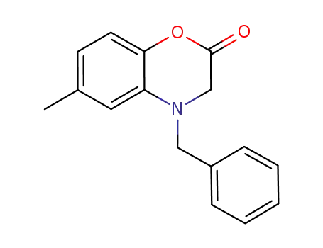 4-benzyl-6-methyl-3,4-dihydro-2H-1,4-benzoxazin-2-one