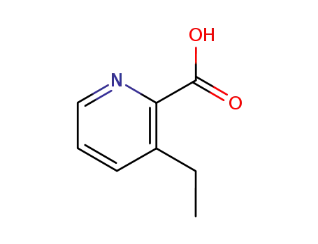Molecular Structure of 4116-88-5 (Picolinic acid, 3-ethyl- (6CI,7CI,8CI))