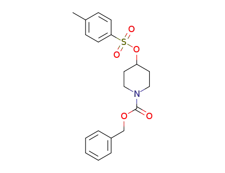 4-(톨루엔-4-술포닐옥시)-피페리딘-1-카르복실산 벤질 에스테르