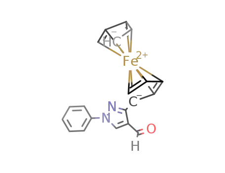 1-phenyl-3-ferrocenyl-1H-pyrazole-4-carbaldehyde