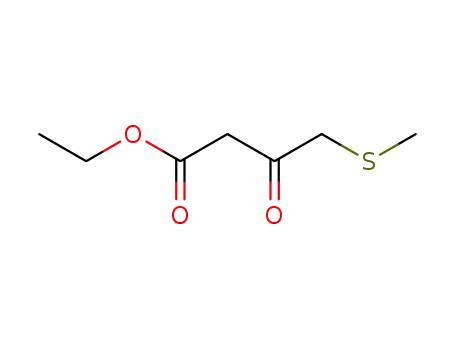 Molecular Structure of 14109-74-1 (ethyl 4-(methylthio)-3-oxobutanoate)