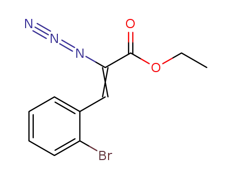 ethyl 2-azido-3-(2-bromophenyl)acrylate