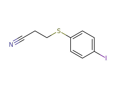 Molecular Structure of 727724-63-2 (4-(2-cyanoethylsulfanyl)iodobenzene)