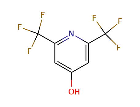 Molecular Structure of 43150-55-6 (4-Pyridinol, 2,6-bis(trifluoromethyl)-)