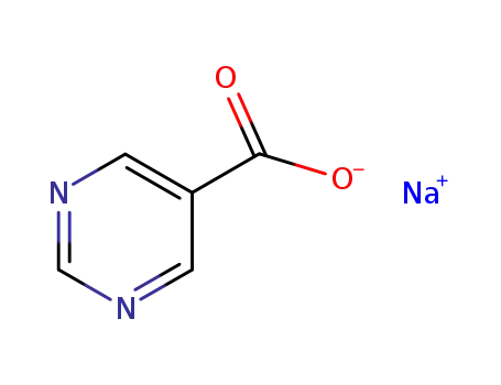 Molecular Structure of 352535-06-9 (5-PYRIMIDINECARBOXYLIC ACID, SODIUM SALT)