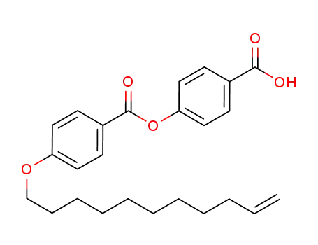 Benzoic acid, 4-(10-undecenyloxy)-, 4-carboxyphenyl ester