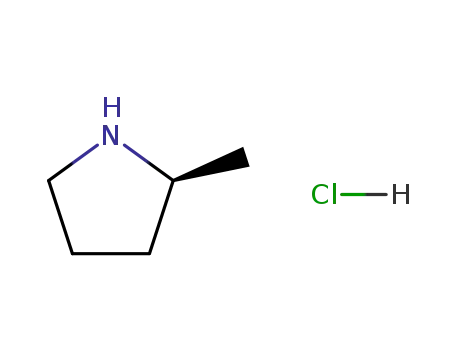 Molecular Structure of 174500-74-4 ((S)-2-Methylpyrrolidine hydrochloride)
